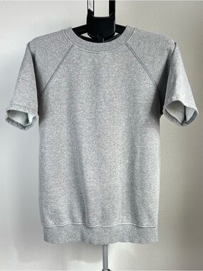 NWT Jungmaven Magnuson Raglan Sweatshirt Gray Hemp Organic Cotton M USA Made